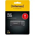Produktbild: INTENSO Alu Line anthracite 8GB