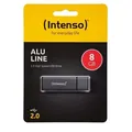 Produktbild: Intenso USB 2.0 Stick 8GB Alu 3521461 ant USB-Sticks USB