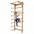 Produktbild: Relaxdays Sprossenwand für Kinder Hellbraun