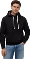 Produktbild: Tommy Hilfiger Herren Hoodie Essential Fleece Regular Fit, Schwarz (Black), L