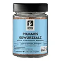Produktbild: Pommes Gewürzsalz, Salzen DaLuxe, im Glas Bremer Gewürzhandel, 130g