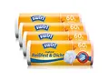 Produktbild: Swirl Zugband-Müllbeutel, 60 Liter, 4 Rollen mit je 10 Beuteln, Weiß