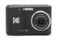 Produktbild: KODAK Pixpro FZ45-16.44 Megapixel Digitale Kompaktkamera, 4X optischer Zoom, 2.7 Zoll LCD, 720p HD-Video, AA-Batterie - Schwarz