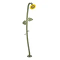 Produktbild: Gartendusche Sonnenblume Flowershower ca. 217cm hoch Bodenplatte Ø22cm warm/kalt