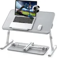 Produktbild: SAIJI Laptoptisch fürs Bett, einstellbar, Neigungswinkel, Laptop-Tisch 52 x 30cm