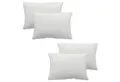 Produktbild: Haus und Deko Kopfkissen Kopfkissen 4er Pack Füllkissen Polyester Kissen Sofakissen Innenkissen, Bezug: Lutrasil Vlies, Rückenschläfer,Seitenschläfer,Bauchschläfer, 4er Set