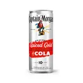 Produktbild: Captain Morgan Original Spiced Gold & Cola Mix-Getränk | Premium Rum Blend in erfrischender Kombo | Jetzt in der handlichen Dose für unterwegs | 10% vol | 1 x 250 ml EINWEG Mehrverpackung