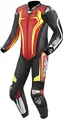 Produktbild: Arlen Ness Sugello 2 1-Teiler Motorrad Lederkombi, schwarz/rot/gelb, 52