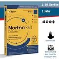 Produktbild: Symantec Norton 360, 1/3/5/10 Geräte - 1 Jahr, Blitzversand
