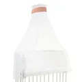 Produktbild: babybay Himmel Waffelpiqué mit Band passend für alle Modelle bis 96 cm Länge, apricot rosé