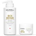 Produktbild: Goldwell Dualsenses Rich Repair 60 Sec Treatment 500ml + 200ml