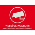 Produktbild: Abus Warnaufkleber Videoüberwachung 74 mm x 52,5 mm