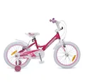Produktbild: Byox Kinderfahrrad Kinderfahrrad 18 Zoll Lovely, 1 Gang 1 Gang, keine, Stützräder, Klingel, Reflektoren, ab 5 Jahre
