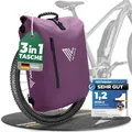 Produktbild: 3in1 Fahrradtasche & Rucksack wasserdicht 20L 
