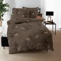 Produktbild: Kaeppel Interlock Jersey Bettwäsche Swing mocca 135x200 cm + 80x80 cm