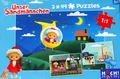 Produktbild: Unser Sandmännchen - 3 x 49 Puzzles - ab 5 Jahre