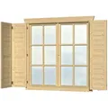 Produktbild: Fensterladen SKANHOLZ, beige (natur), Massivholz, Fensterläden