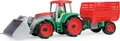 Produktbild: Lena Spielzeug Traktor TRUXX mit Heuwagen - Bauernhof Fahrzeug