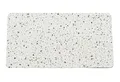 Produktbild: RICOLOR Frühstücksbrett Brettchen Granit, Melamin, schwarz/weiß, 23.5 x 14.5 x 1 cm, (1-St)