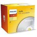 Produktbild: Philips 10x CD-R Rohlinge 700 MB (80 Min) Jewel Case Audio CD-Rohlinge