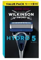 Produktbild: Wilkinson Hydro 5 Skin Protection Rasierer + 9 Ersatzklingen