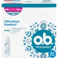 Produktbild: o.b. Tampons ProComfort, Mini, sanftes Einführen, aus Viskose, 64 Stück