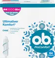 Produktbild: o.b. ProComfort Mini Tampons 64er für leichte Tage Dynamic Fit SilkTouch OVP NEU