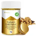 Produktbild: Goldpulver essbar 10g Lebensmittelfarbe Gold ohne E171 Farbstoff Goldstaub zu...