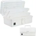 Produktbild: Creahaus 33cm 3-Regal Mehrzweck-Aufbewahrungsbox, Sortierbox, Organizer Box,