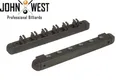 Produktbild: John West Billard Queue Wandhalterung für 6 Queues schwarz