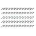 Produktbild: 100 Flachsteckhülse 2,8x0,5 Kabelschuh unisoliert 0,50²-1,0² Rasthaken/Rastzunge