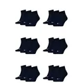 Produktbild: PUMA 18 Paar Unisex Quarter Socken Sneaker Gr. 35-49 für Damen Herren Füßlinge, Farbe:321 - navy, Socken & Strümpfe:47-49