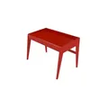 Produktbild: Schreibtisch   ¦ rot ¦ Maße (cm): B: 125 H: 81