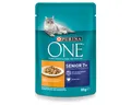 Produktbild: Purina ONE Senior7 mit Huhn und grünen Bohnen 85 g, Nahrungsergänzungsmittel für: Katze