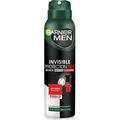 Produktbild: Garnier Men Deo Spray Invisible Protection 72h - Schwarz, Weiß, 150ml
