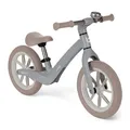 Produktbild: KikkaBoo Laufrad ab 3 Jahre LANSER, Ultraleichtes Balance Bike, 12 Zoll, Verstellbarer Sitz, Fahrrad für Kleinkinder 3-6 Jahre, Grau