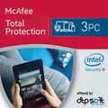 Produktbild: McAfee Total Protection 2025 3 PC VOLLVERSION Antivirus 2024 DE EU