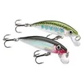 Produktbild: Rapala - X-Rap Countdown Angelköder - Angelzubehör aus Balsaholz - Süßwasser Spinnköder - Lauftiefe 0.9-1.5m - Fischköder 7cm, 10g - Hergestellt in Estland - Glass Ghost