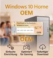 Produktbild: Windows 10 Home Key OEM 32/64 Bit Windows Aktivierung Schlüssel Lizenz