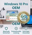 Produktbild: Windows 10 Pro Key OEM 32/64 Bit Windows Aktivierung Schlüssel Lizenz Email