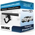 Produktbild: Für Toyota Proace City 10.2019-jetzt BRINK Anhängerkupplung abnehmbar neu