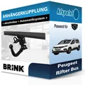 Produktbild: BRINK Anhängekupplung abnehmbar passend für Peugeot Rifter Bus 08.2018-jetzt neu