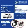 Produktbild: Für TOYOTA Proace City Typ BPZ 10.2019-jetzt AHK abn +13pol spez. E-Satz TOP