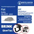 Produktbild: Für FIAT Doblo Typ 510/511/360/361 06.2022-jetzt AHK abn. +13pol spez E-Satz TOP