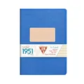 Produktbild: Clairefontaine 195936C Back to basics 1951 Heft (DIN A5, 14,8 x 21 cm, liniert, 48 Blatt) 1 Stück blau