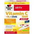 Produktbild: Doppelherz Vitamin C1000 +D3+Zink Direct Pellets