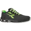 Produktbild: Sicherheitsschuh RedLion STRONG Gr.43 schwarz/grün S3 SRC ESD EN20345 - Schwarz - 43