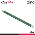 Produktbild: KnitPro Zing Sockenstricknadeln 15cm Nadelspiel leicht glatt Stricken 16 Größen