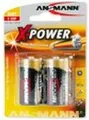 Produktbild: 3er Set ANSMANN 5015623 Alkaline Batterie Baby C, X-Power, 7,5mAh, 2er-Pack