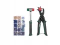 Produktbild: Locher/nieten Set, 358-tlg. für Leder, Textil, Filz, Karton